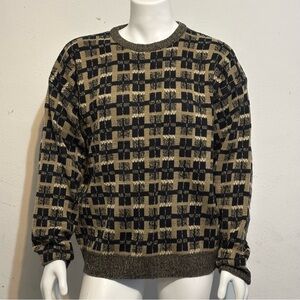 Windridge Men's Geometric Acrylic Sweater Size XLT